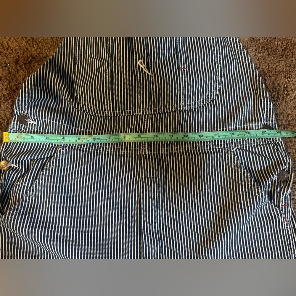 Vintage Dickies Striped Blue Overalls - Picture 9 of 11